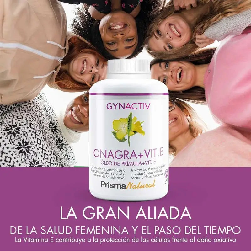 Prisma Natural Gynactiv Enotera + Vitamina E, 60 perle