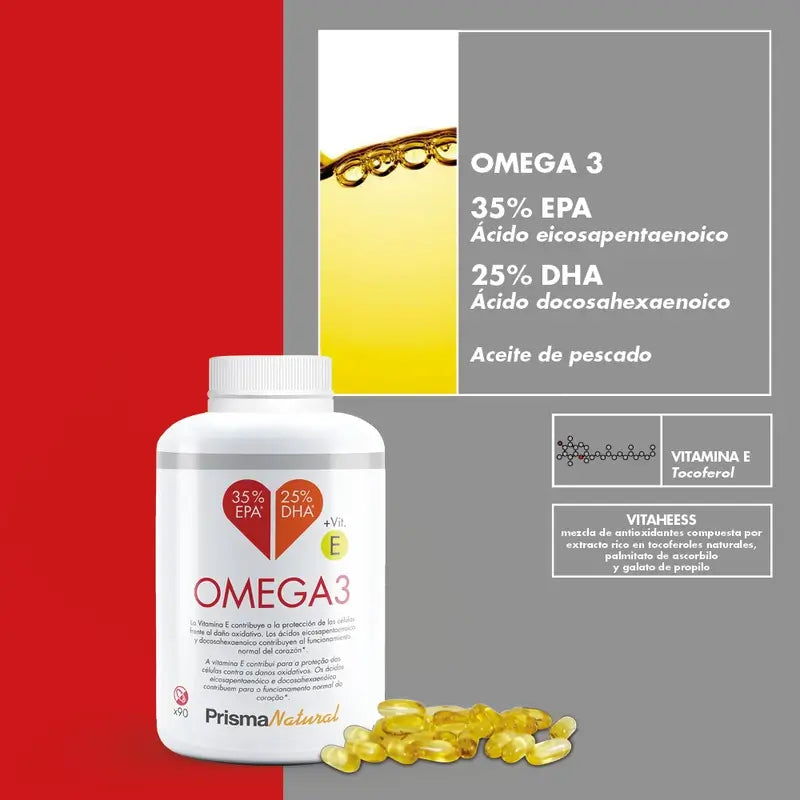 Prisma Natural Omega 3, 90 perle