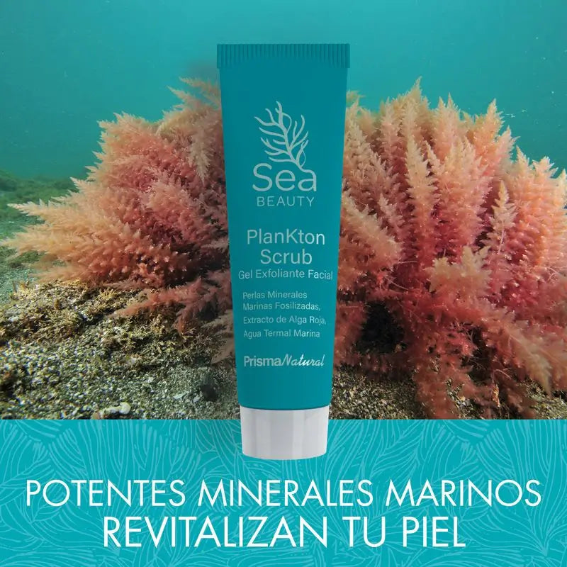 Prisma Natural Sea Beauty Plancton Scrub Gel esfoliante, 50 ml