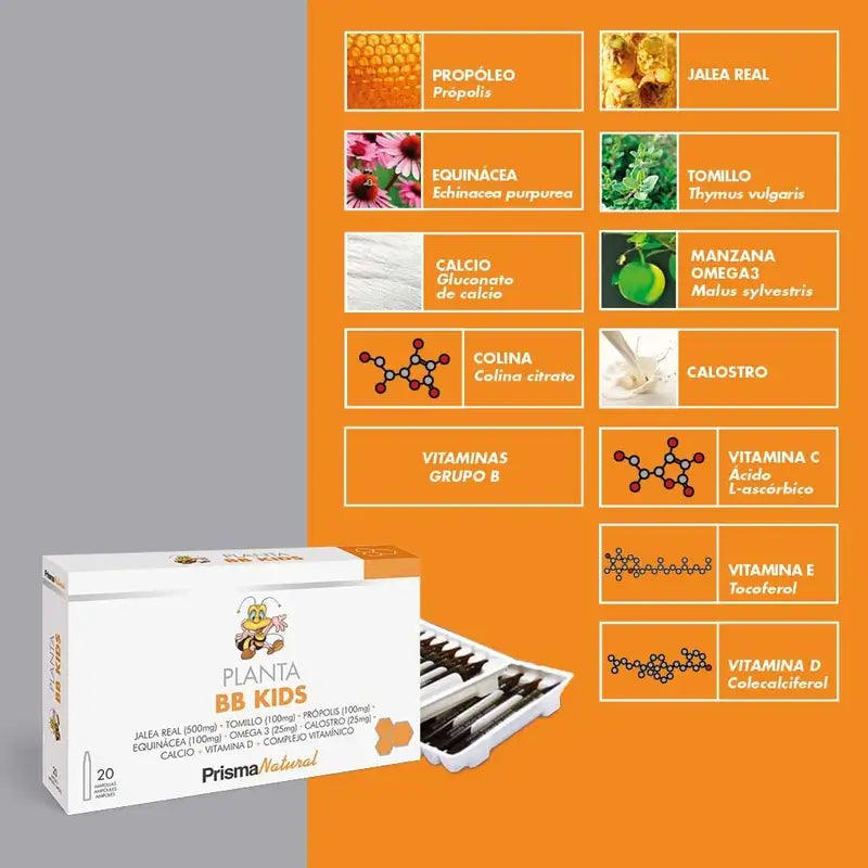Prisma Natural Plantabebe Infantil 20 fiale x 10 ml