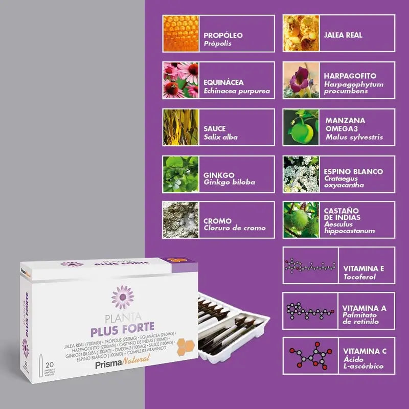 Prisma Natural Plantaplus Forte 20 fiale x 10 ml