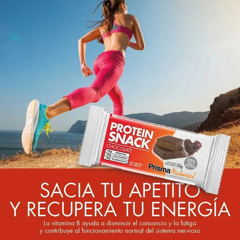 Snack proteico naturale Prisma al cioccolato