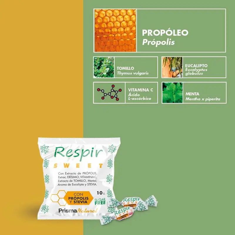 Prisma Natural Respir Caramelle, 10 caramelle