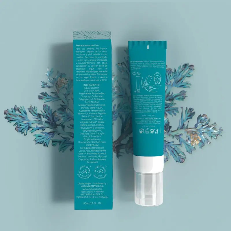 Prisma Natural Sea Beauty Emulsione marina purificante per il viso della pelle mista, 50 ml