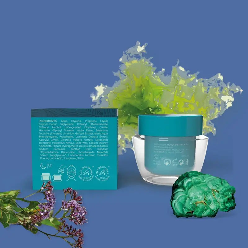 Prisma Natural Sea Beauty Emulsione marina purificante per il viso della pelle mista, 50 ml