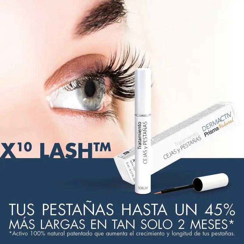Siero naturale per ciglia e sopracciglia Prisma, 5 ml
