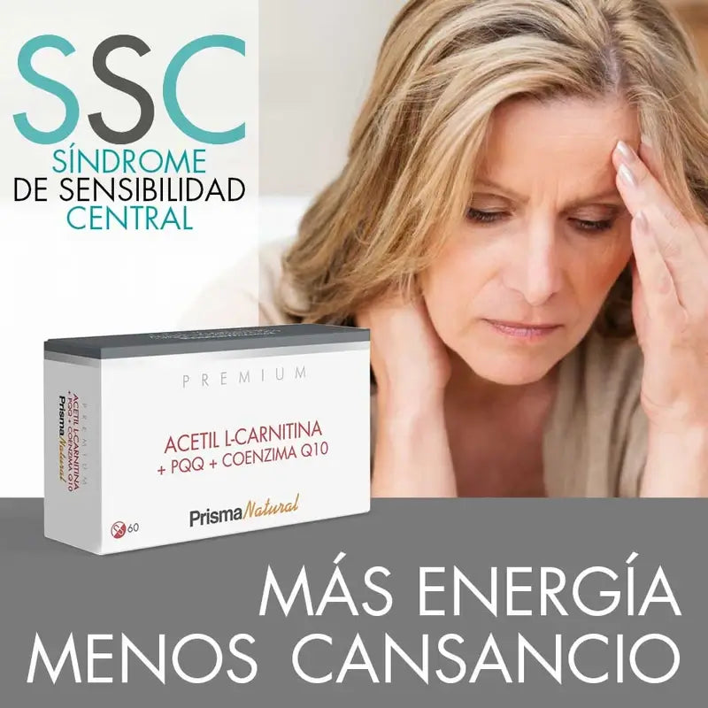 Prisma Premium Acetil L-Carnitina + Pqq + Coenzima Q10, 60 capsule