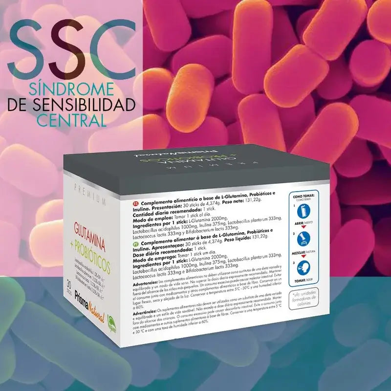 Prisma Premium Glutammina + Probiotici, 30 bastoncini