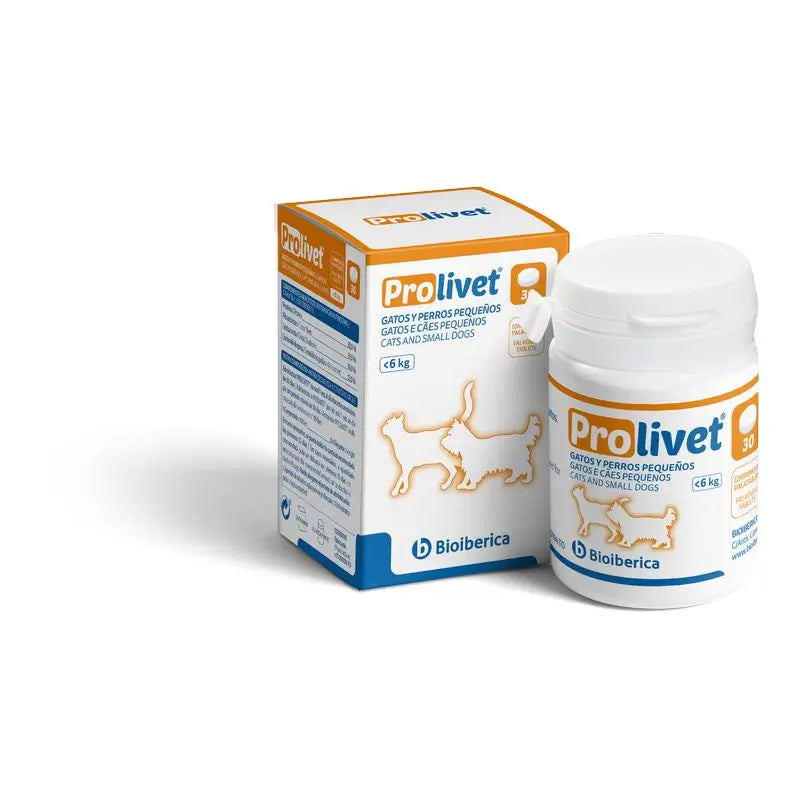 Prolivet Gatti e cani di piccola taglia, 30 compresse