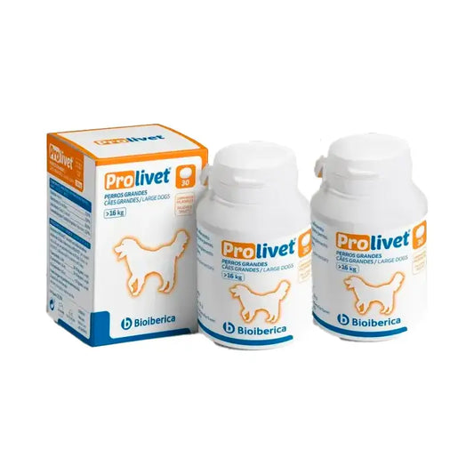Prolivet Cani di taglia grande, confezione 2 x 30 compresse
