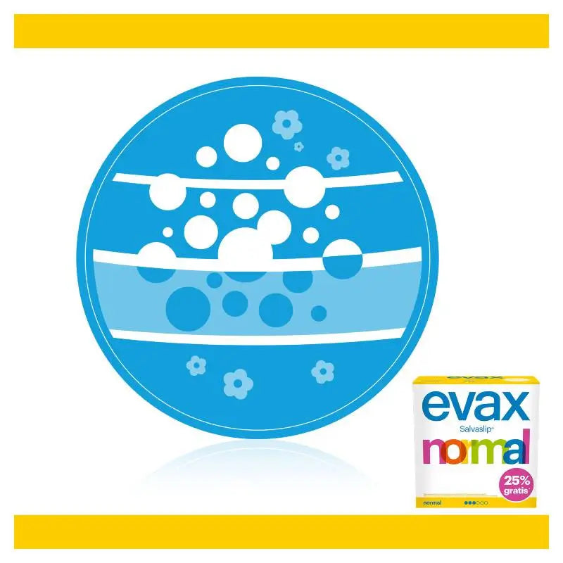 Evax Salvaslip Normal Panty Liner Protegeslips 50 unità