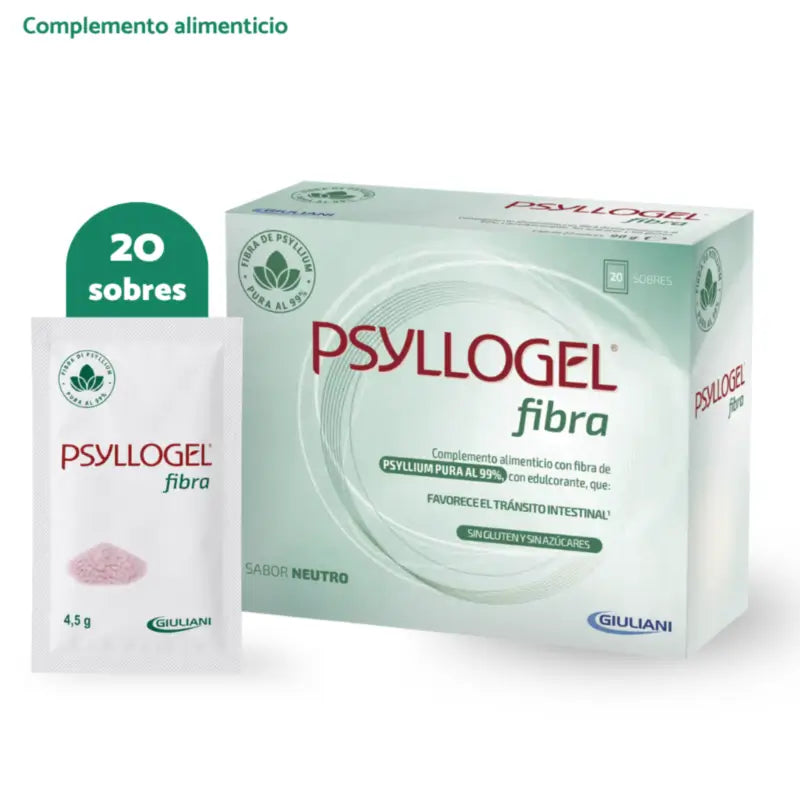 Psyllogel Fibra Sapore Neutro, 20 Buste