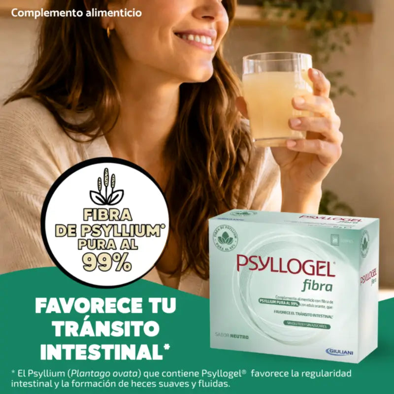 Psyllogel Fibra Sapore Neutro, 20 Buste