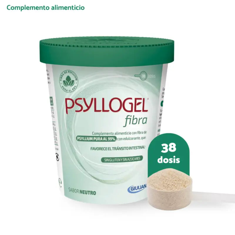 Psyllogel Fibra Sapore Neutro 170 G barattolo, 38 dosi