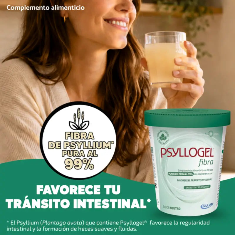 Psyllogel Fibra Sapore Neutro 170 G barattolo, 38 dosi