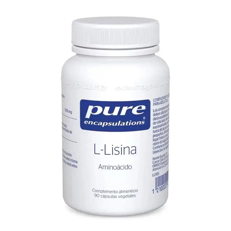 Pure Encapsulations L-Lisina, 90 capsule