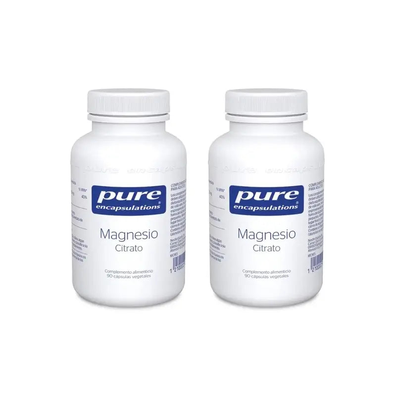 Citrato di magnesio Pure Encapsulations, 2X90 Capsule