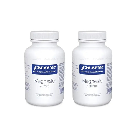 Citrato di magnesio Pure Encapsulations, 2X90 Capsule
