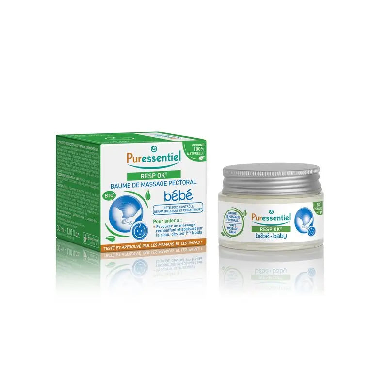 Puressentiel Balsamo per il massaggio del petto del bambino 30 ml