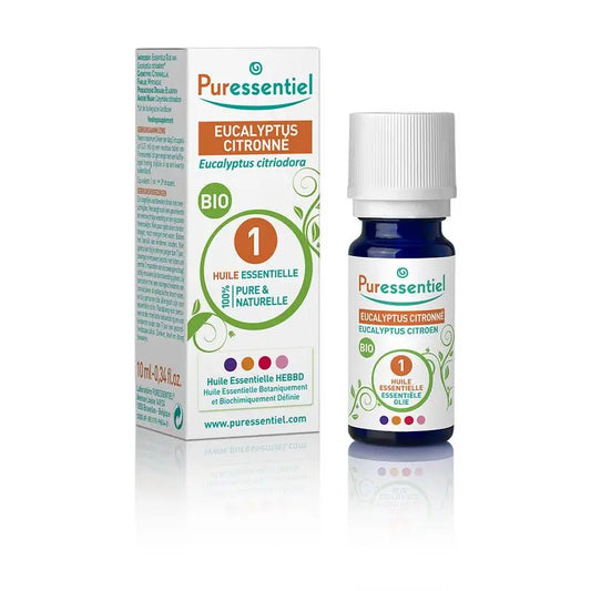 Olio essenziale Puressentiel Limone Eucalipto Bio, 10 ml