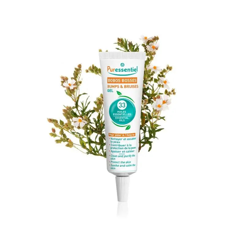 Puressentiel Gel per graffi e urti con 33 oli essenziali, 20ml
