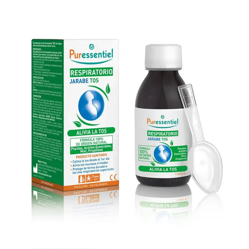 Puressentiel Sciroppo per la tosse respiratoria, 125 ml