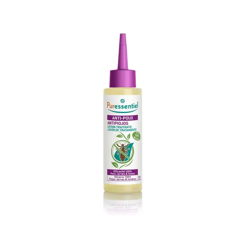 Puressentiel Lozione trattante antipidocchi con pettine, 100 ml
