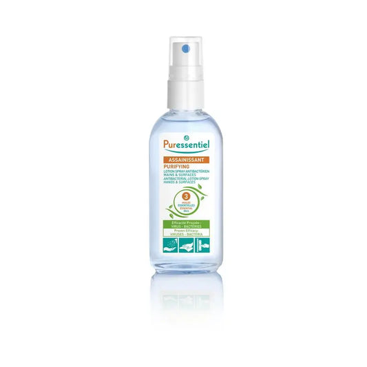 Puressentiel Lozione Purificante Spray Mani e Superfici, 80 ml