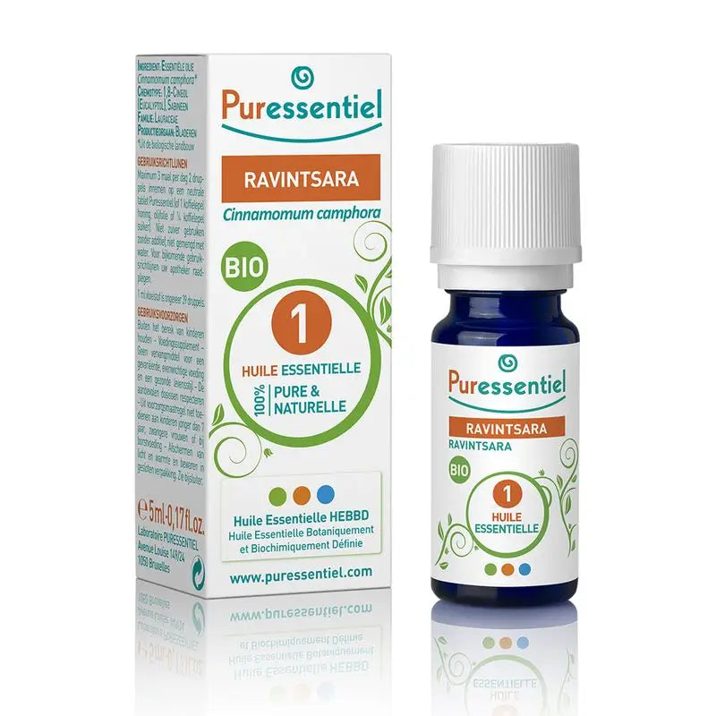 Olio essenziale Puressentiel Ravintsara Bio, 10 ml