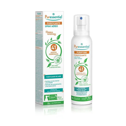 Puressentiel Spray purificante per l'aria con 41 oli essenziali, 200 ml