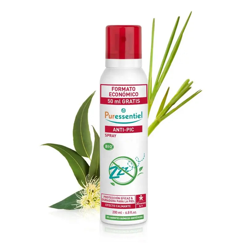 Puressentiel Spray Anti-Pic - Formato famiglia, 200 ml