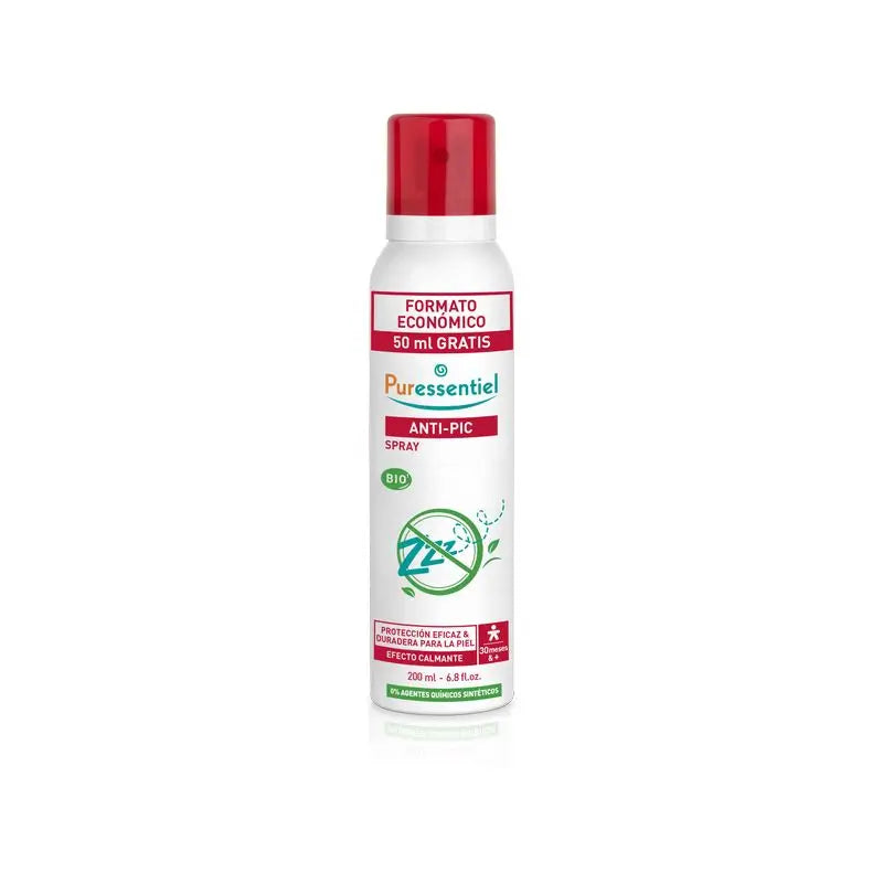 Puressentiel Spray Anti-Pic - Formato famiglia, 200 ml