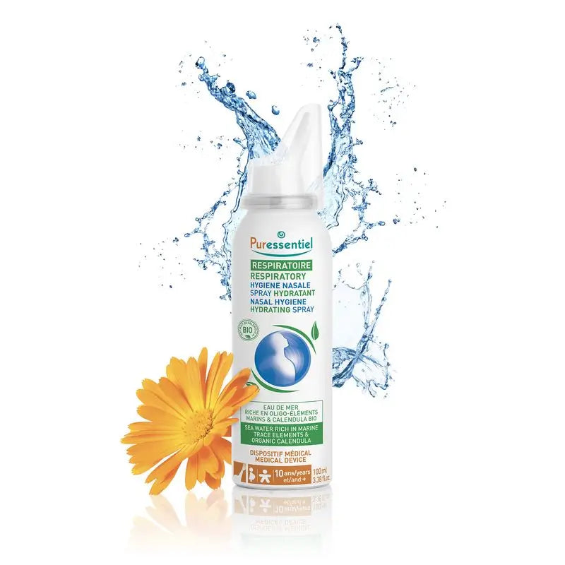 Puressentiel Spray idratante per l'igiene nasale, 100 ml