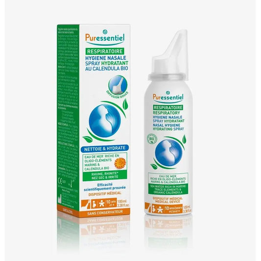 Puressentiel Spray idratante per l'igiene nasale, 100 ml