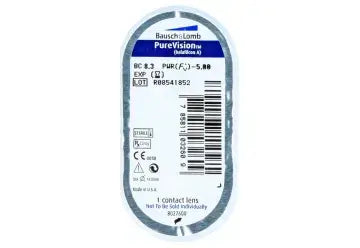 Lenti mensili sferiche Purevision , 6 unità