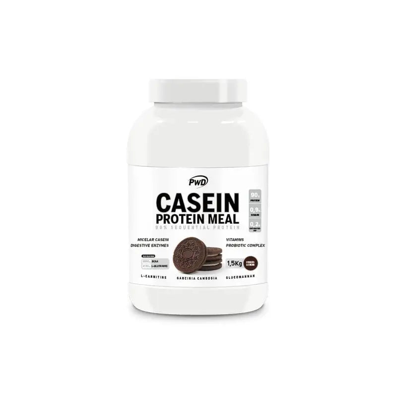 Pwd Casein Protein Meal Cookies & Cream Barattolo da 1,5 Kg