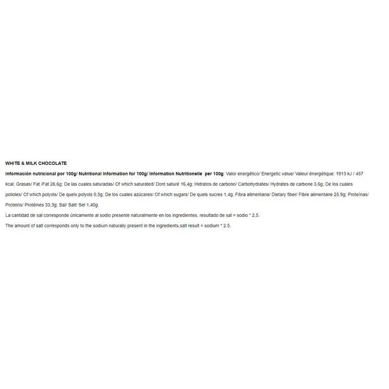 Biscotto Proteico Pwd 34% Proteine Choco Bianco-Latte 18Uds.