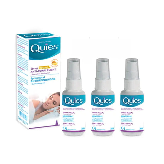 Confezione di spray antirussamento Quies, 3 x 70 ml