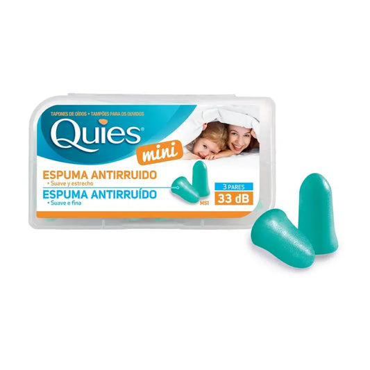 Quies Mini tappi per orecchie in schiuma 6 tappi