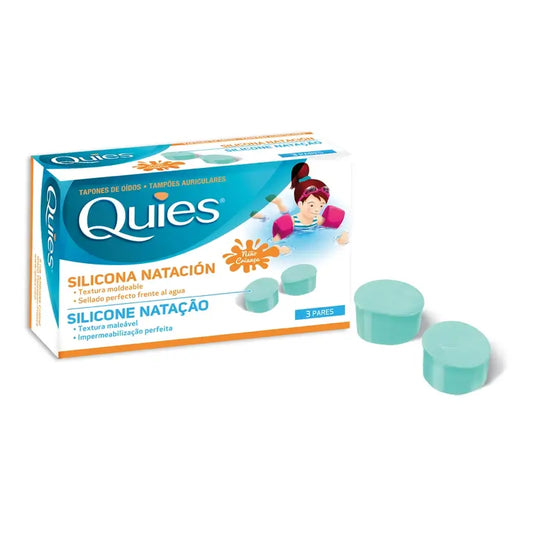 Quies Spine da nuoto in silicone per bambini 6 spine