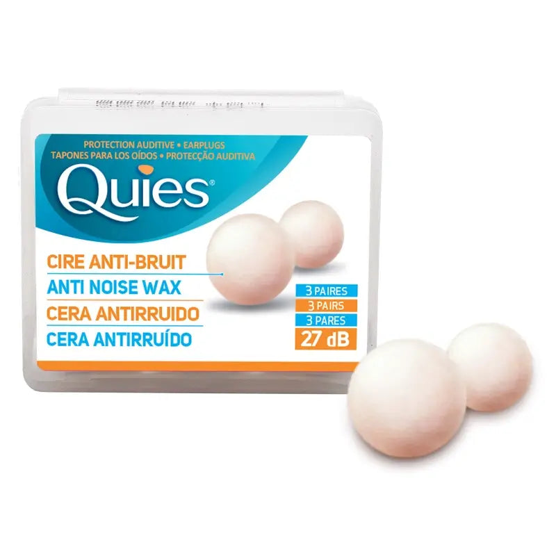 Quies Wax Tappi auricolari in cera antirumore 6 pz.