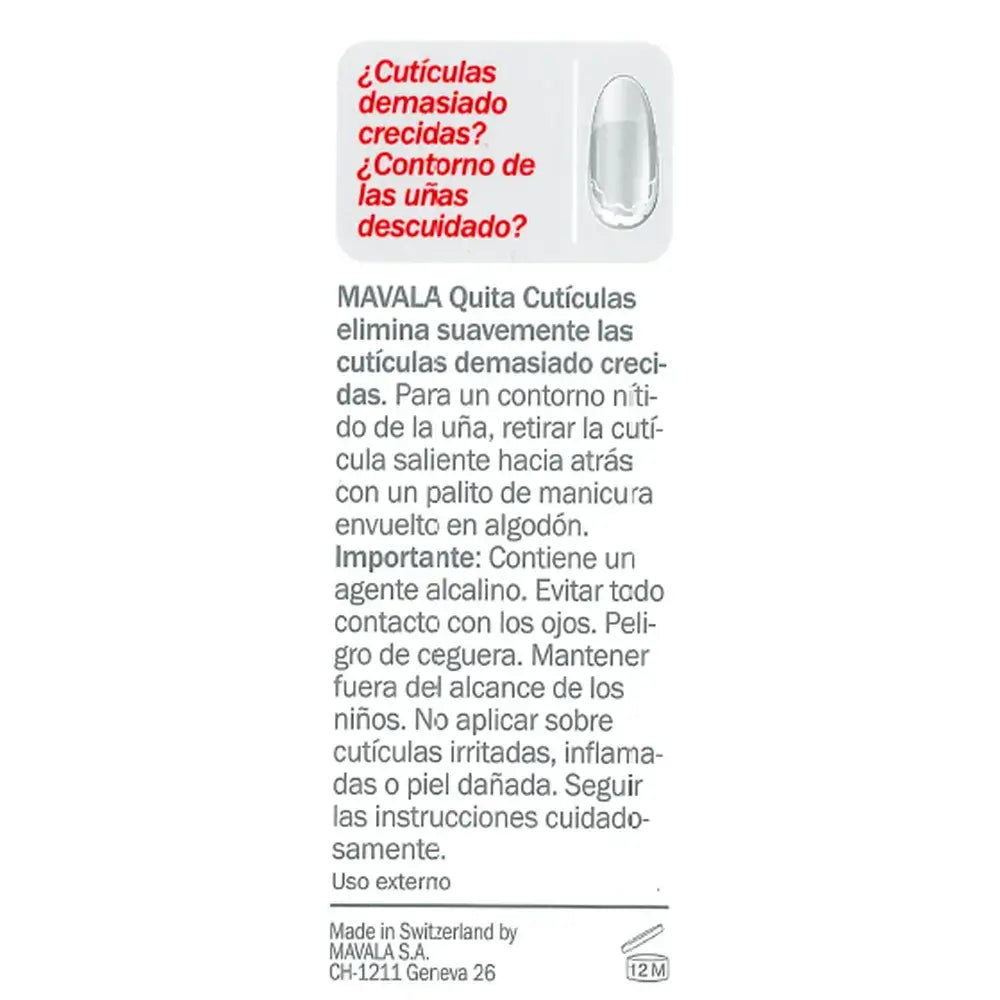 Mavala Struccante per cuticole 10 ml