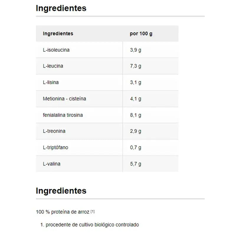 Raab Vitalfood Proteine naturali del riso 400 gr. Bio Sg Vegan