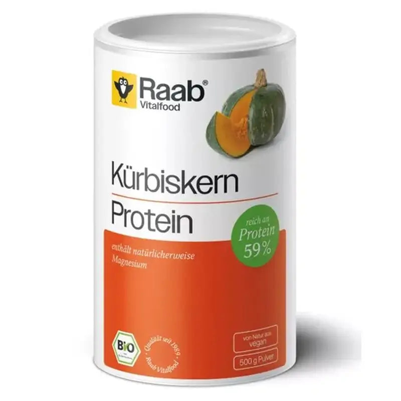 Raab Vitalfood Proteine dei Semi di Zucca 500Gr. Bio Sg Vegan
