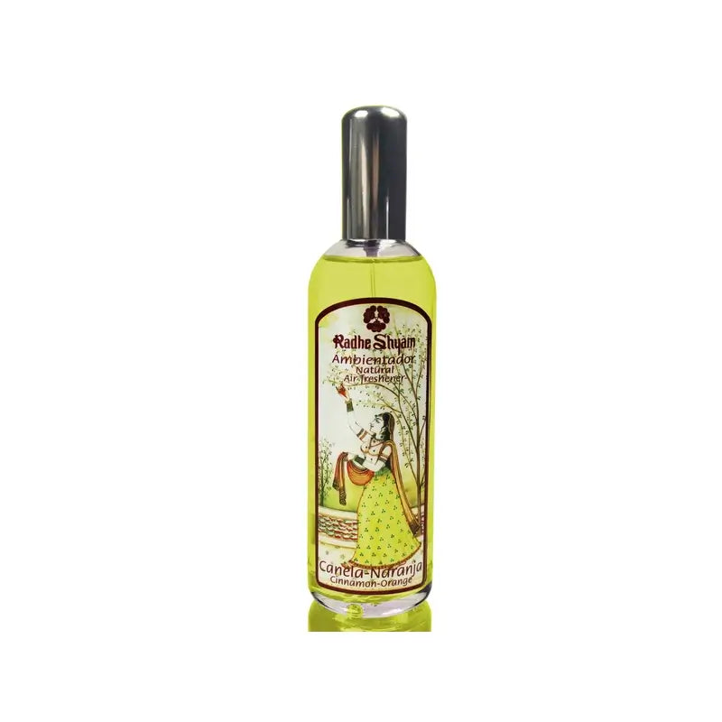 Radhe Shyam, deodorante per ambienti alla cannella e all'arancia, 100 ml