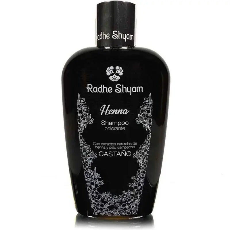Radhe Shyam Shampoo all'henné alla castagna, 250 ml