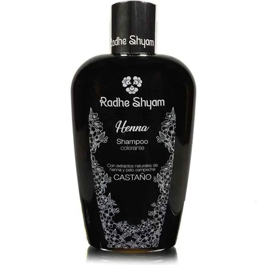 Radhe Shyam Shampoo all'henné alla castagna, 250 ml