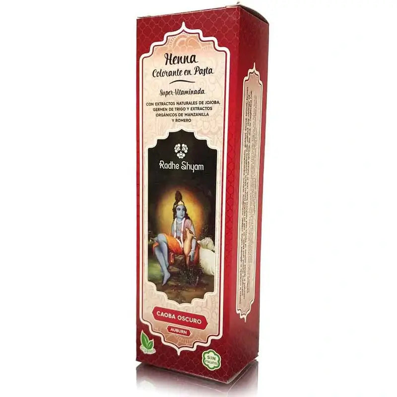 Radhe Shyam Henna Paste Mogano Scuro , 200 ml
