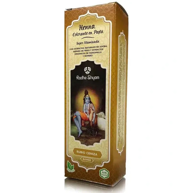 Radhe Shyam Pasta bionda all'henné, 200 ml