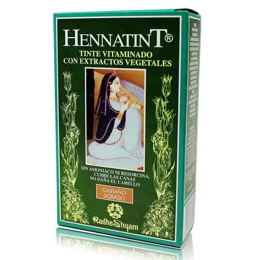 Radhe Shyam Hennatint Marrone dorato , 60 ml